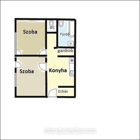 בלטונללה Lelle-Kert Apartman 01 מראה חיצוני תמונה